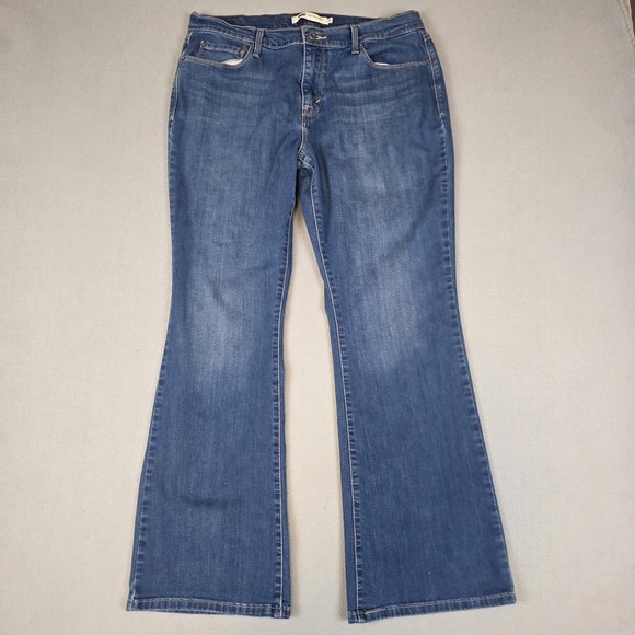 Levi's Denim - Vintage‎ Levi's 515 Jeans Women 34x30 Low Rise Boot Cut Stretch Size 14 Y2K
